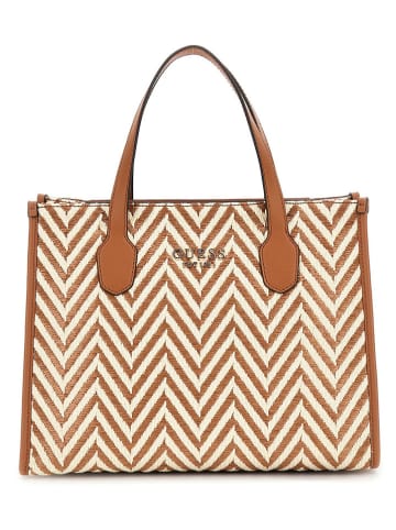 Guess Handtas beige/lichtbruin - (B)31 x (H)22 x (D)12 cm