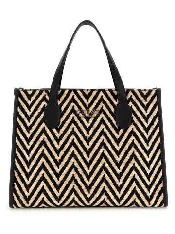 Guess Handtas beige/zwart - (B)31 x (H)22 x (D)12 cm