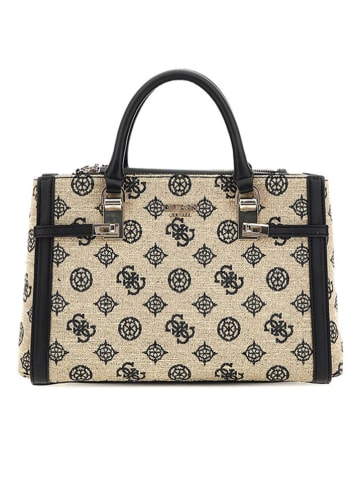 Guess Handtas beige/zwart - (B)34 x (H)22 x (D)10 cm