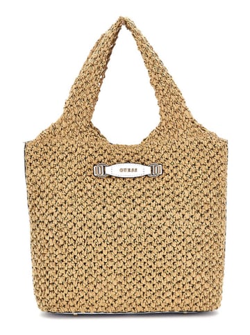 Guess Torebka w kolorze beżowym - 33 x 28 x 11 cm