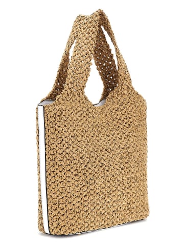 Guess Torebka w kolorze beżowym - 33 x 28 x 11 cm