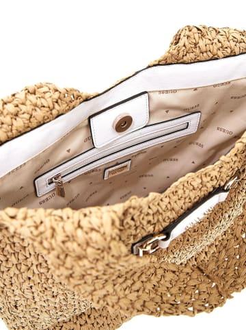 Guess Schultertasche in Beige - (B)33 x (H)28 x (T)11 cm