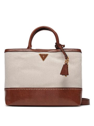 Guess Torebka w kolorze beżowo-brązowym - 31 x 21 x 11 cm