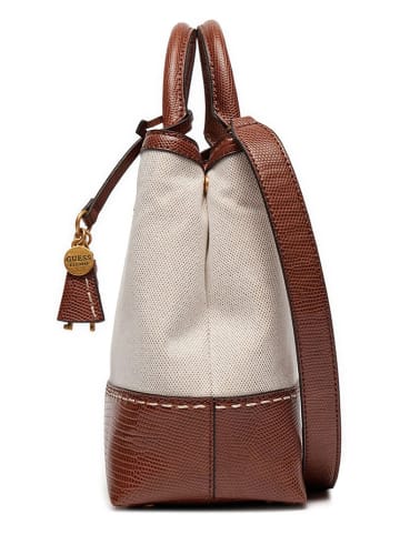 Guess Handtas beige/bruin - (B)31 x (H)21 x (D)11 cm