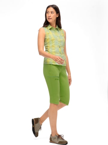 Maier Sports Funktionshemd "Paloma" in Grün/ Gelb