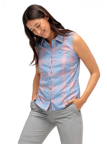 Maier Sports Funktionshemd "Paloma" in Hellblau/ Rosa