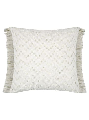 STOF France Kissen "Amazonica" in Creme/ Grün - (L)45 x (B)45 cm