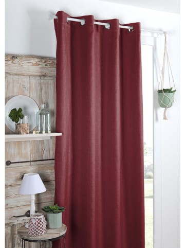 STOF France Ringgordijn "Copenhague" rood - (L)260 x (B)140 cm