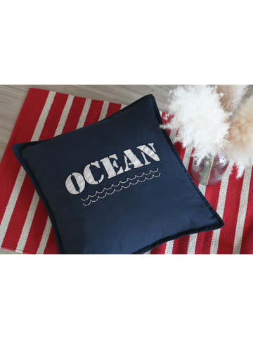 STOF France Kussen "Fregate" donkerblauw - (L)50 x (B)50 cm