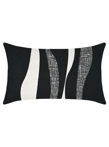 STOF France Kussen "Peter" zwart/wit - (L)30 x (B)50 cm