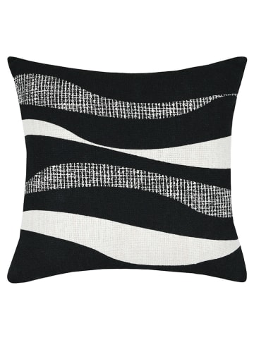 STOF France Kussen "Peter" zwart/wit - (L)40 x (B)40 cm