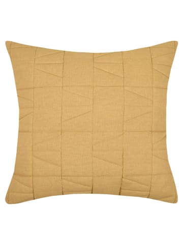STOF France Kussen "Sirius" mosterdgeel - (L)40 x (B)40 cm