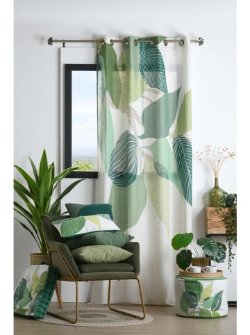 STOF France Kussen "Zira" groen - (L)45 x (B)45 cm
