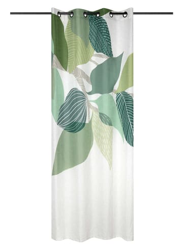 STOF France Ringgordijn "Zira" groen - (L)260 x (B)140 cm