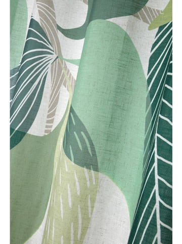 STOF France Ringgordijn "Zira" groen - (L)260 x (B)140 cm
