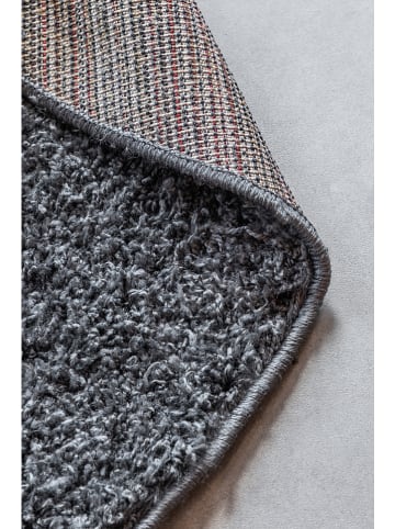 freundin HOME COLLECTION Hochflor-Teppich "Shaggy" in Anthrazit