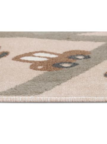 Hanse Home Kurzflor-Teppich "Animal Park" in Creme/ Grau/ Braun