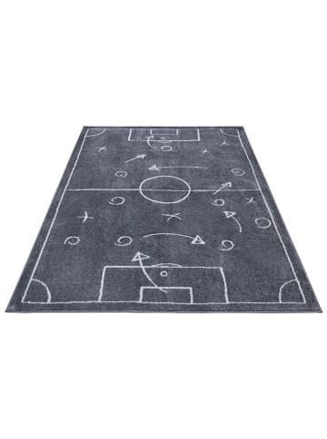 Hanse Home Laagpolig tapijt "Gameplan" antraciet