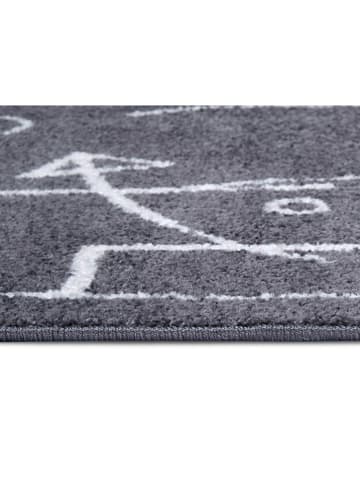 Hanse Home Kurzflor-Teppich "Gameplan" in Anthrazit