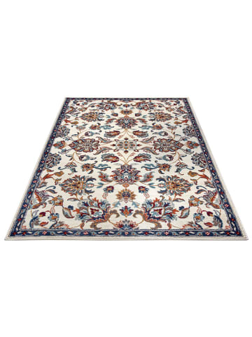 Hanse Home Kurzflor-Teppich "Caracci Luxor" in Creme/ Blau/ Hellbraun