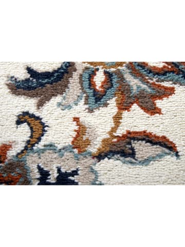 Hanse Home Kurzflor-Teppich "Caracci Luxor" in Creme/ Blau/ Hellbraun