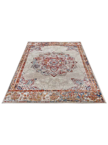 Hanse Home Laagpolig tapijt "Maderno Luxor" crème/rood