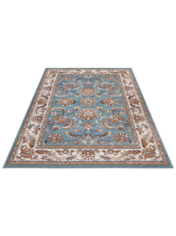 Hanse Home Kurzflor-Teppich "Reni Luxor" in Hellblau/ Hellbraun