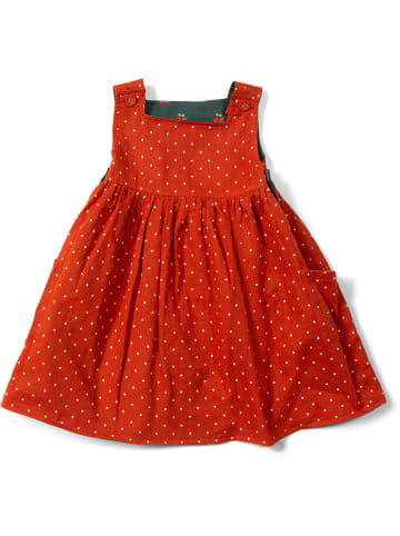 Little Green Radicals Wendekleid in Rot/ Dunkelgrün