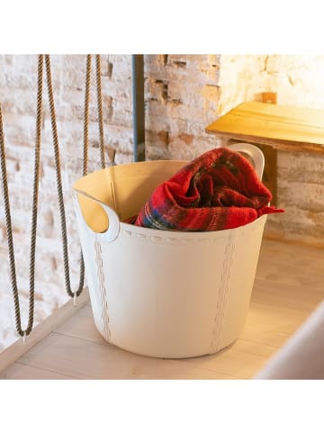 Joybos Aufbewahrungskorb in Hellgrau - (B)45 x (H)38,5 x (T)34 cm