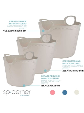 Joybos Opbergmand lichtgrijs - (B)45 x (H)38,5 x (D)34 cm