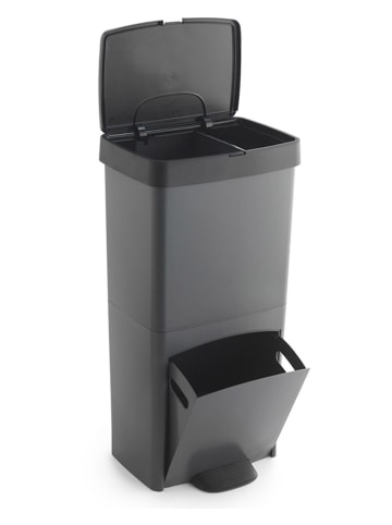 Joybos Treteimer in Schwarz - (H)76 cm