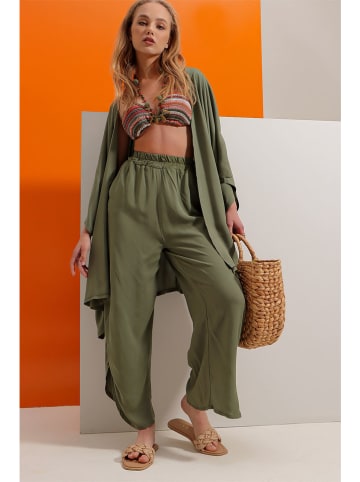 trendyol 2tlg. Outfit in Khaki