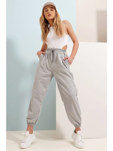 Trend Alacati Sweatbroek lichtgrijs