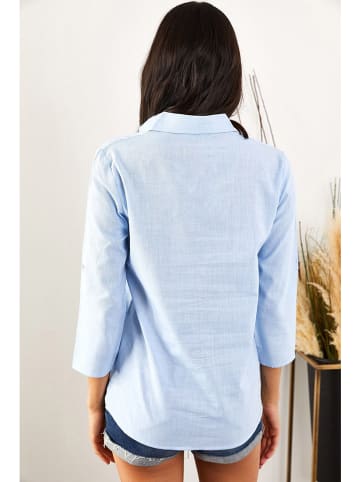 Olalook Bluse "Olalook" in Hellblau