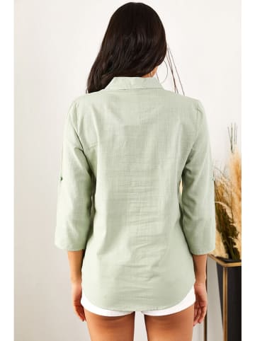 Olalook Blouse "Olalook" lichtgroen