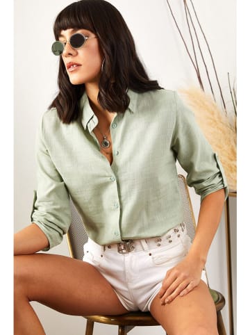 Olalook Blouse "Olalook" lichtgroen