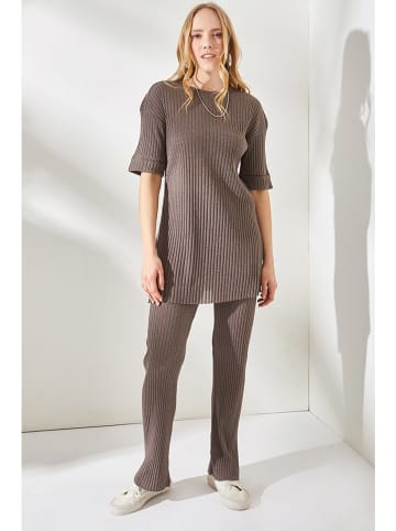 Olalook 2tlg. Outfit "Olalook" in Braun