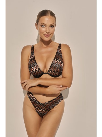 Kinga Bikini "Palermo" zwart/bruin