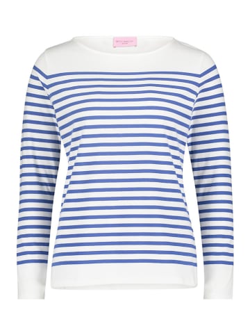 Betty Barclay Longsleeve in Blau/ Creme