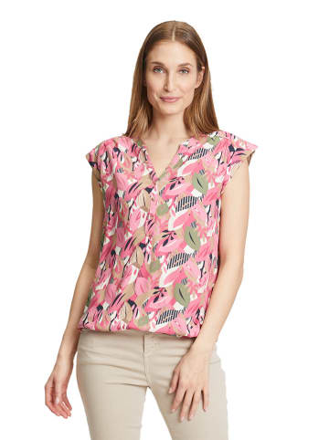 Betty Barclay Bluse in Rosa/ Bunt