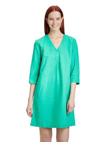 Betty Barclay Leinen-Kleid in Grün