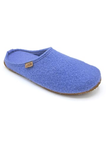 Living Kitzbühel Wollen pantoffels blauw