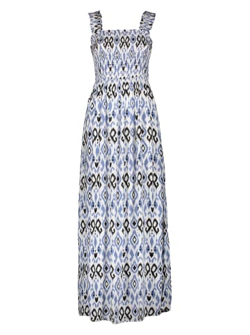 JDY Kleid "Star" in Weiß/ Hellblau
