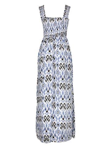 JDY Kleid "Star" in Weiß/ Hellblau