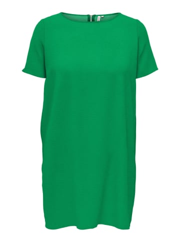 ONLY Carmakoma Sukienka "Lux" w kolorze zielonym