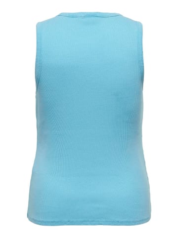 ONLY Carmakoma Top "Kea" w kolorze błękitnym