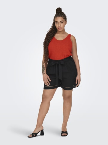 ONLY Carmakoma Gebreide top "Sunny" roodbruin