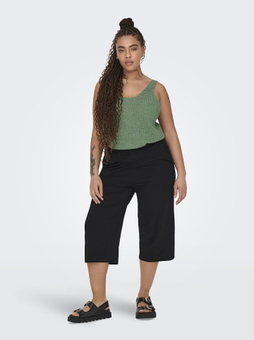 ONLY Carmakoma Gebreide top "Sunny" groen