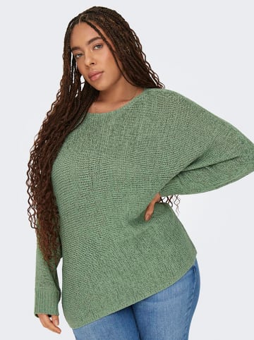 ONLY Carmakoma Pullover "Geena" in Grpn