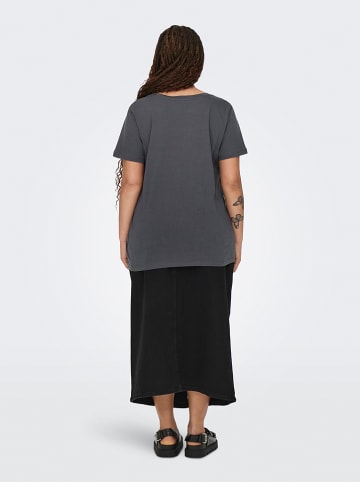 ONLY Carmakoma Shirt "Avi" in Anthrazit
